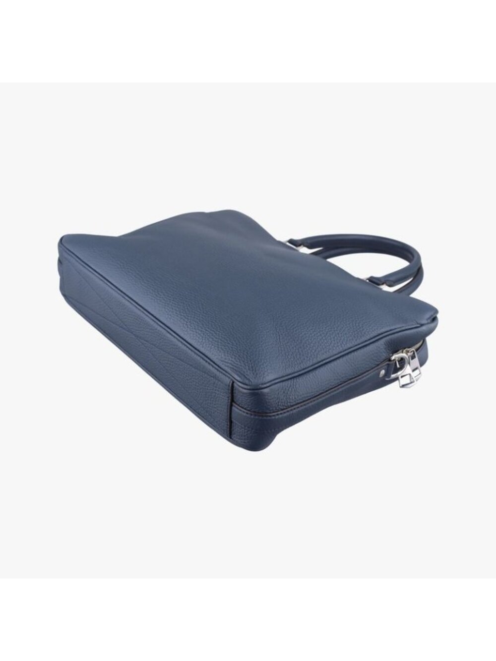 ★SOLD★ Louis Vuitton Alma Briefcase MM Navy Taurillon Leather - Picture 6 of 16